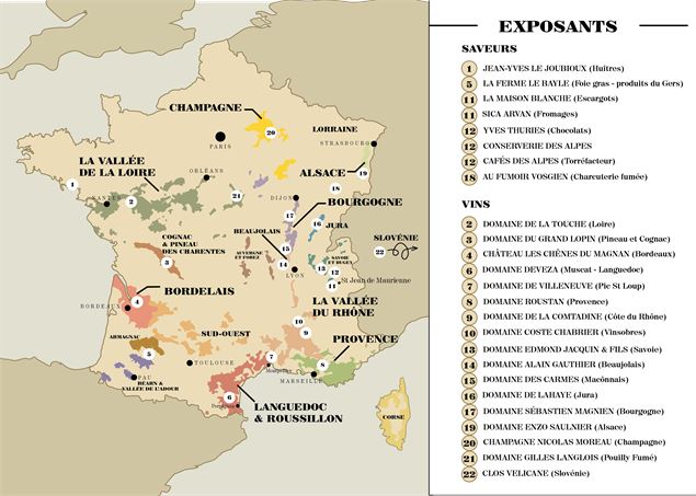 Liste exposants - Pierre Dompnier