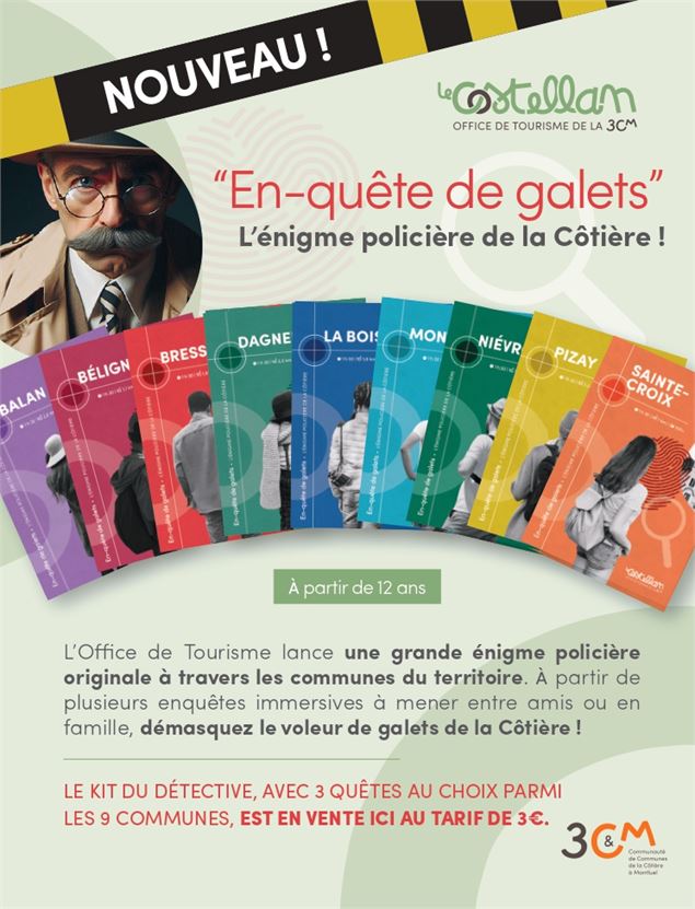 En-quête de galets, l'énigme policière de la Côtière !_Montluel - OT Le Costellan