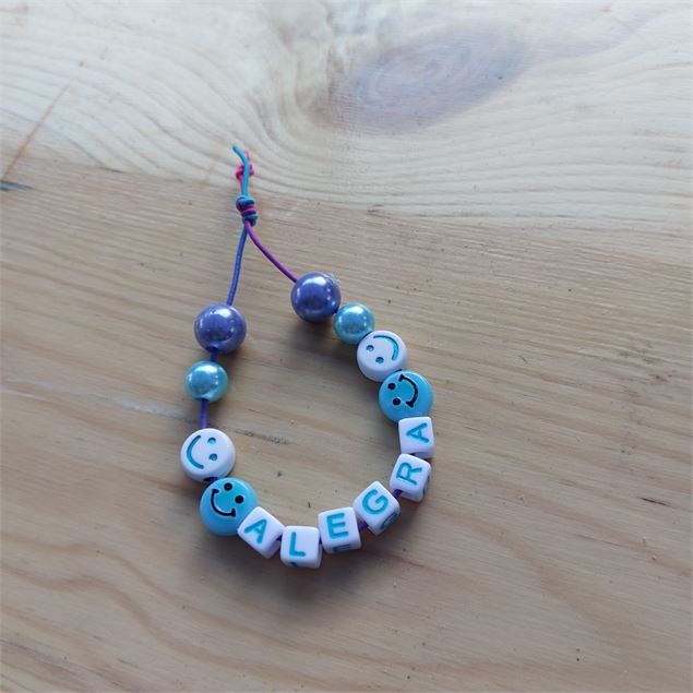 Atelier Création de bracelets ou porte-clés personnalisés”_Morzine