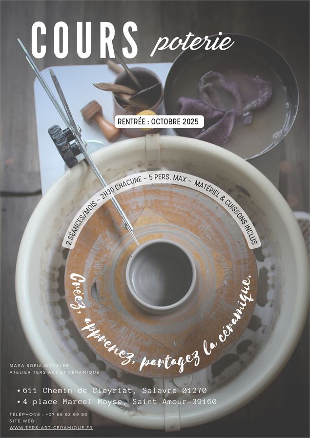 Stages de poterie_Salavre - Ters Art & céramique