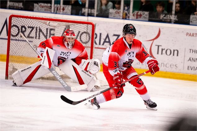 Match de championnat hockey sur glace_Morzine