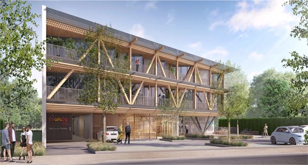 Maison communale solidaire et citoyenne à St Genis Pouilly - Ministère de la Culture