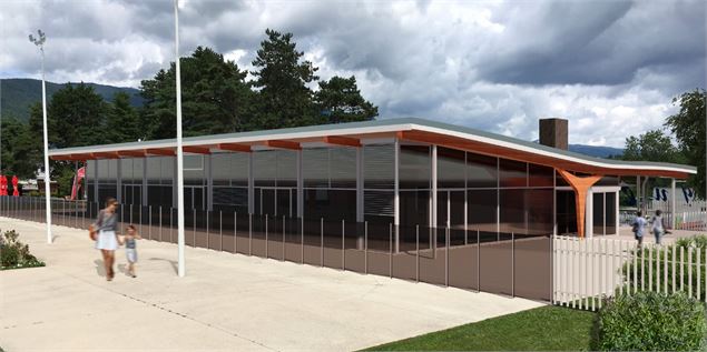 Salle polyvalente communale Le Nautique à Divonne les Bains - Ministère de la Culture