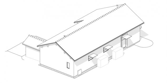 Réhabilitation extension d'un local associatif communal à Ambérieux en Dombes - Ministère de la Cult