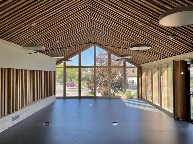Photo Maison des associations et de la culture de CHEVRY - Intérieur - ©Megard architectes