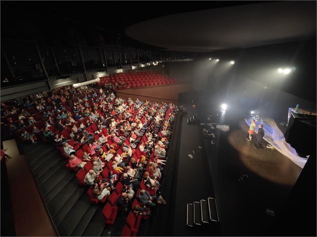 Spectacle au théatre Novarina