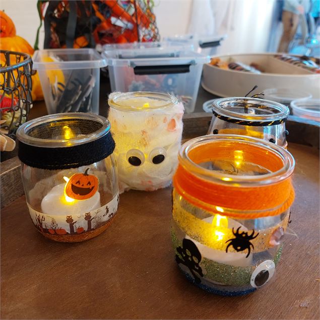 Atelier photophore_Les Gets - atelier mezzanine