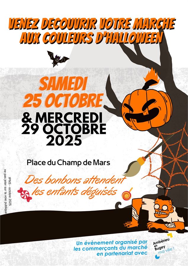 Halloween s'invite aux marchés - Unsplash
