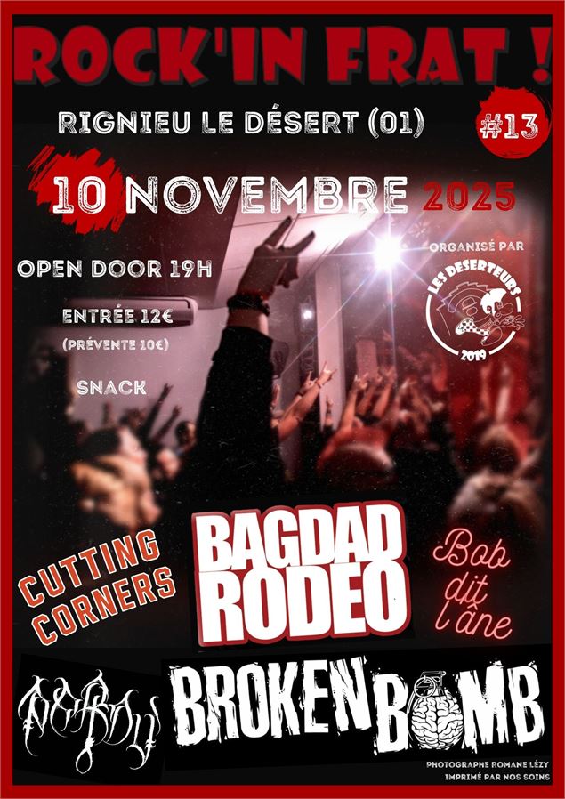 Rock'in Frat 13 - Unsplash