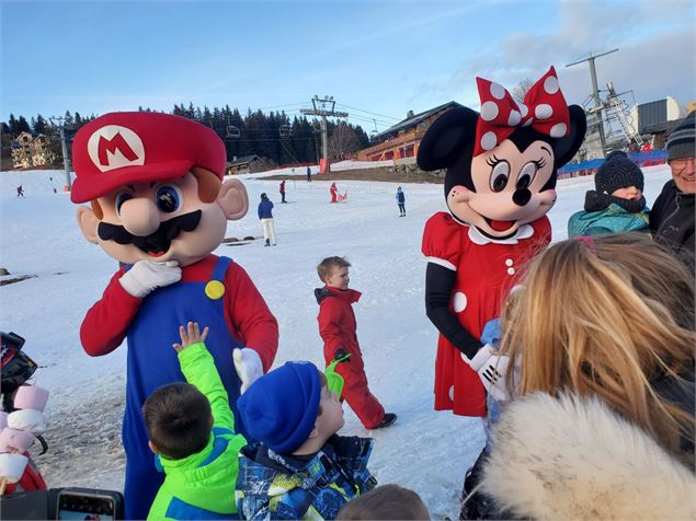 Descente des mascottes_Manigod - OT Manigod