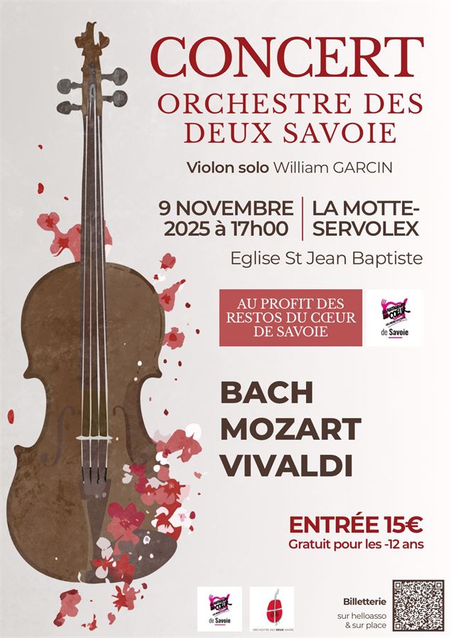 Affiche du concert - orchestre O2S
