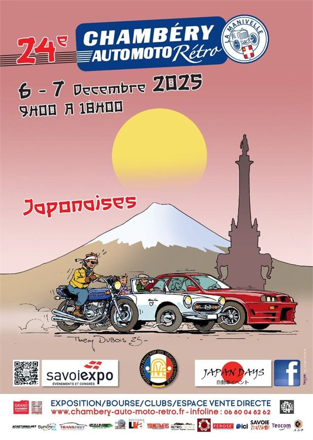 Exposition Chambéry Auto Moto rétro - Thiery Dubois