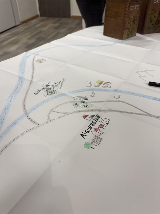 Œuvre/Carte participative - Office de Tourisme Porte de Maurienne