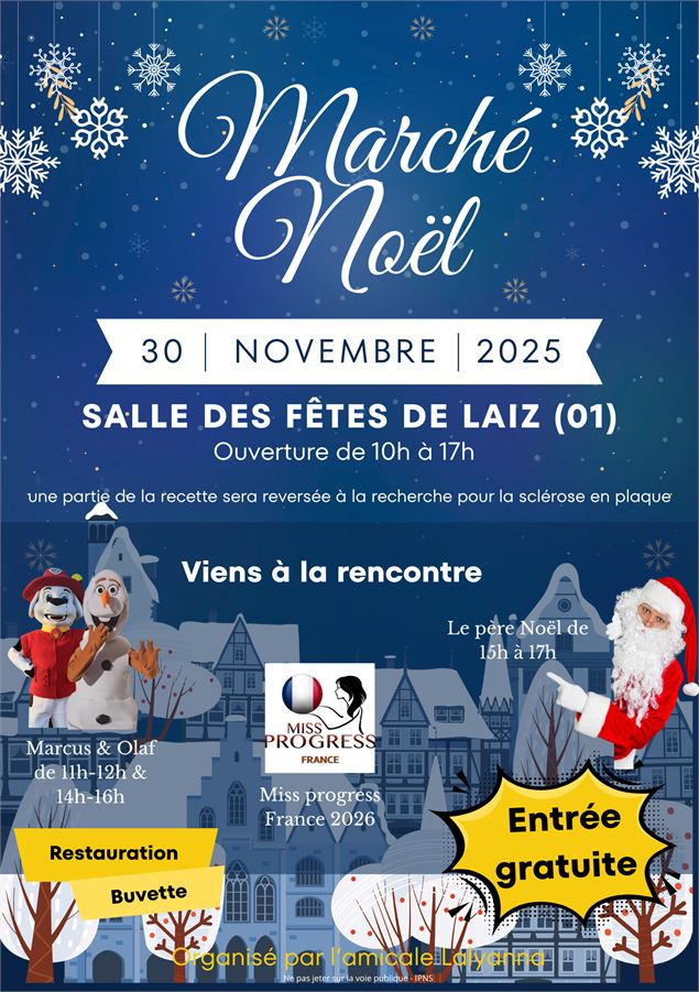 Marché de Noël_Laiz - amicale lalyanna