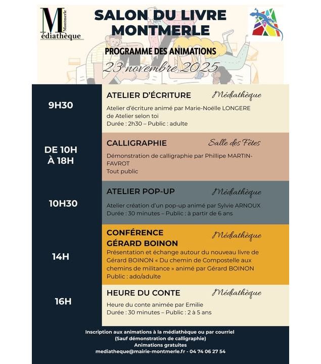 6ème Salon du livre_Montmerle-sur-Saône