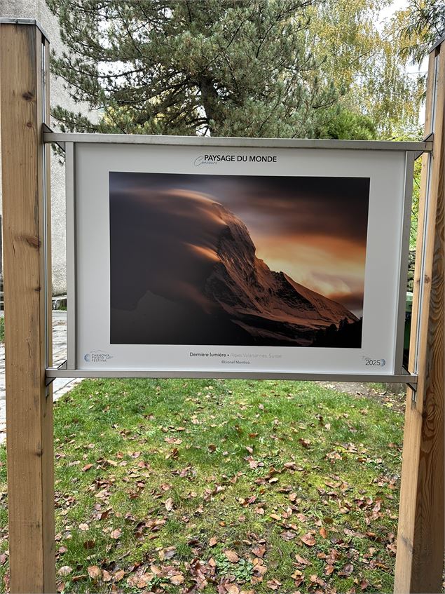 Exposition dans le cadre du Chamonix Photo Festival_Les Houches