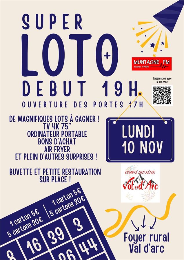Affiche descriptive du loto - pixabay