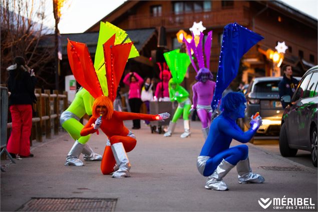 Descente aux flambeaux du nouvel an_Les Belleville