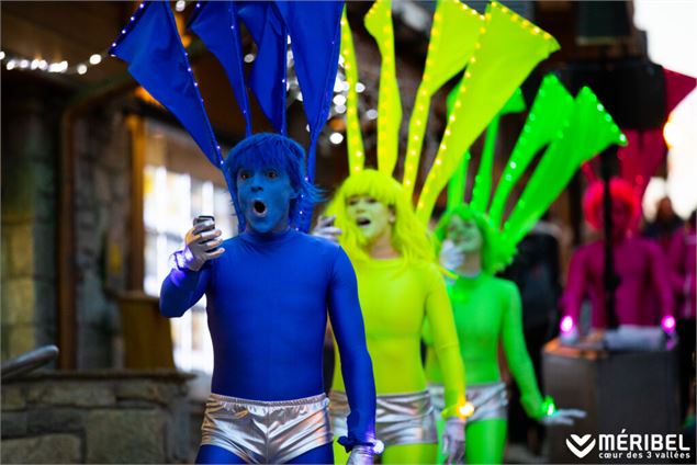 Descente aux flambeaux du nouvel an_Les Belleville