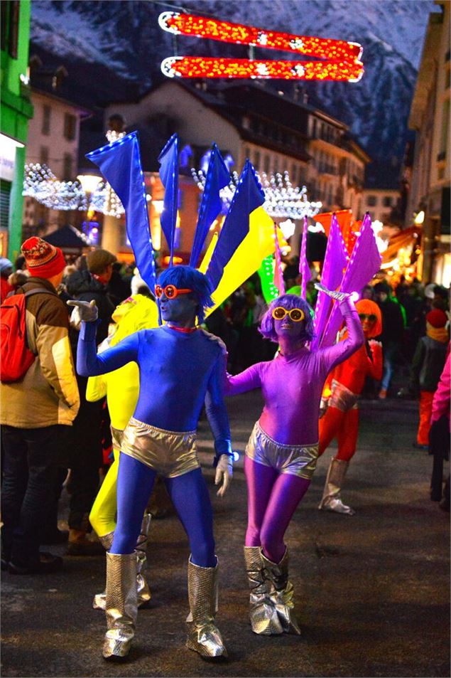 Descente aux flambeaux du nouvel an_Les Belleville