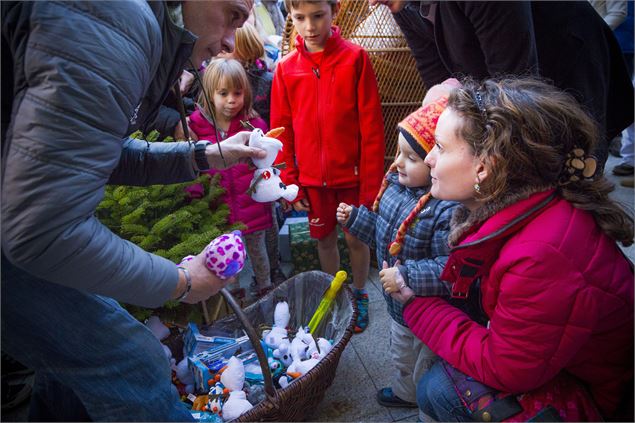 L'arrivée du Père Noël