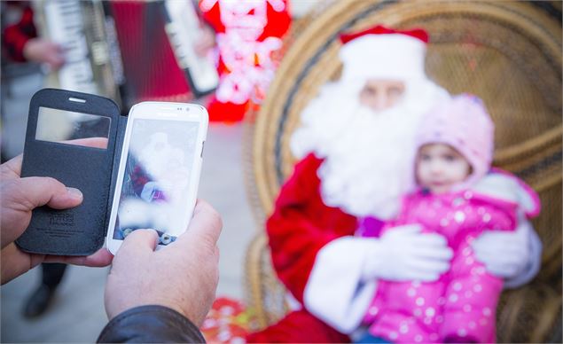L'arrivée du Père Noël