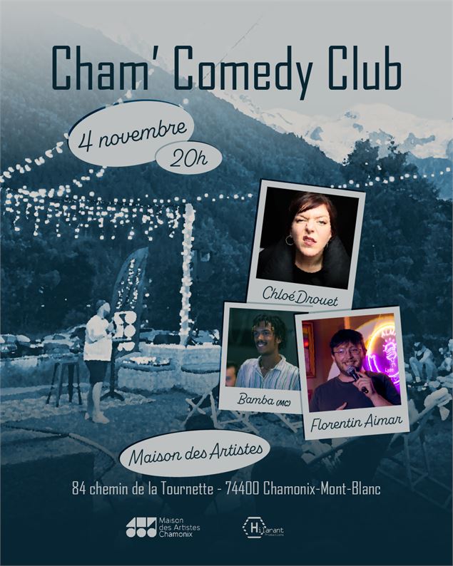 Cham' Comedy Club - Guillaume Miserey