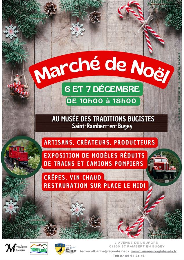 Affiche marché noel - Unsplash