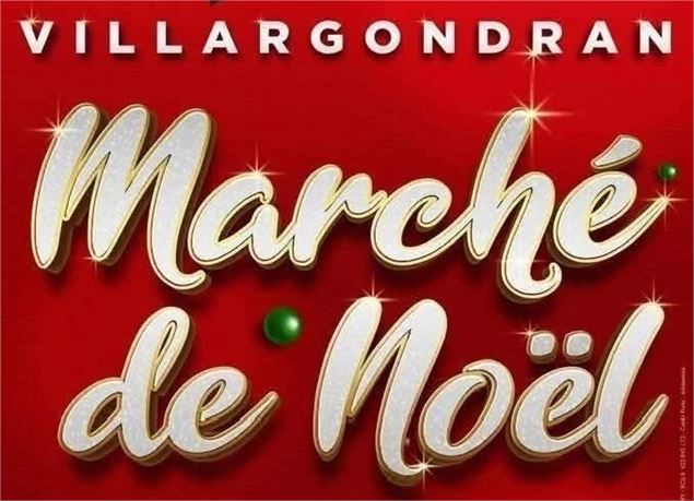 Extrait affiche Marché de Noël - Mairie Villargondran
