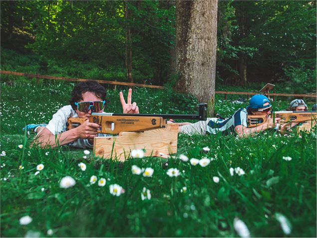 Biathlon laser Morzine - Office de tourisme