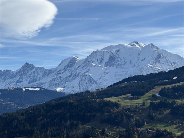 Illumination du sapin et du village - ACEC Combloux