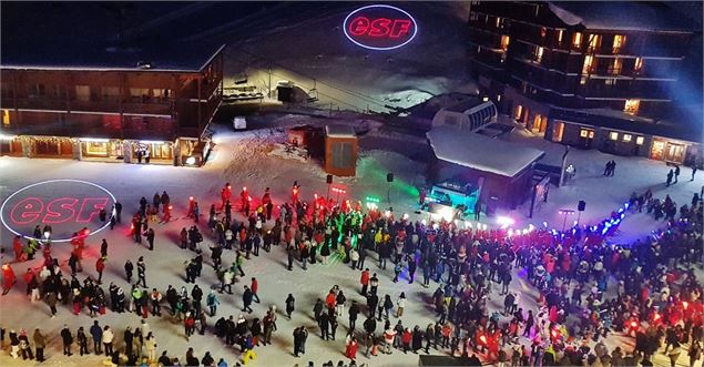 Arc 2000 fait son show !_Les Arcs