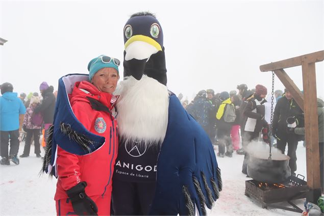 Pot d'accueil hivernal - OT Manigod / M.Sauvage