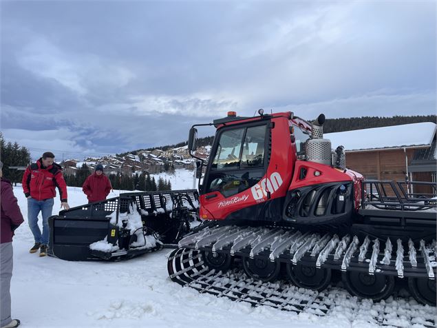 Rencontre avec un dameur_Les Saisies