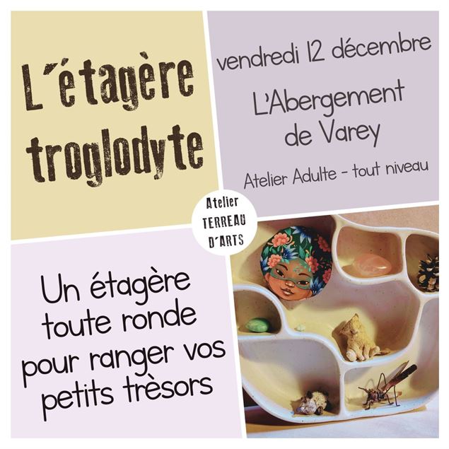 Atelier céramique : L'étagère troglodyte - utroja0 - Pixabay