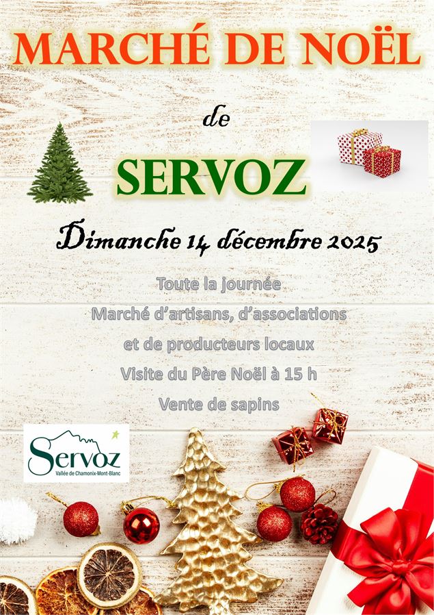 Marché de Noël de Servoz