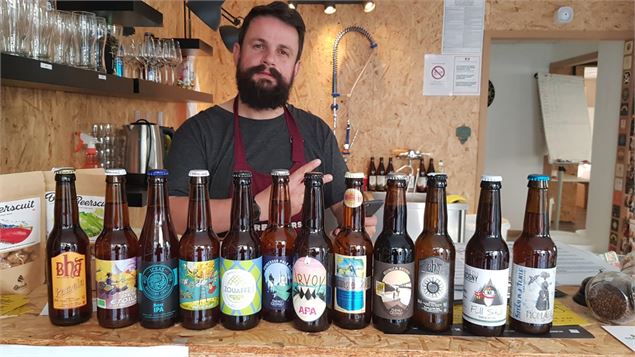 Photo du brasseur et de sa boutique - Bière Yourself