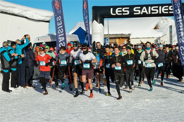 Zone de départ Les Saisies