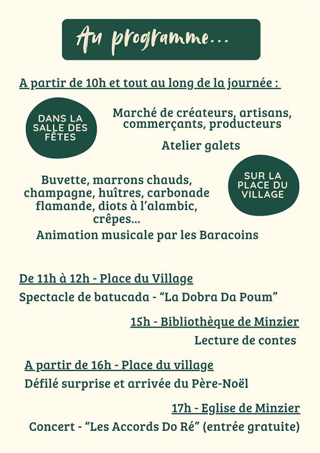 Marché de Noël_Minzier