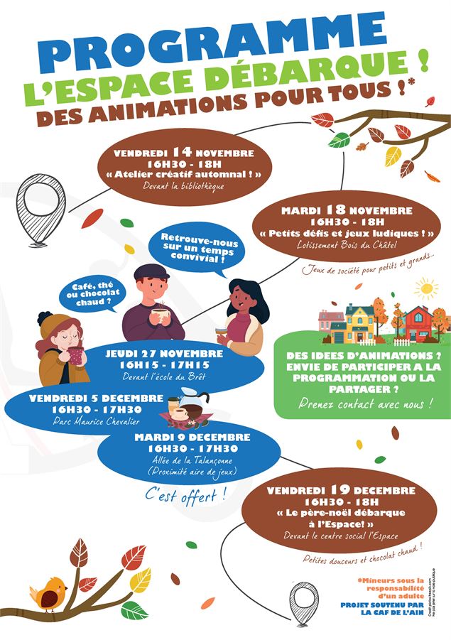 Programmation Espace Debarque - Credit freepik