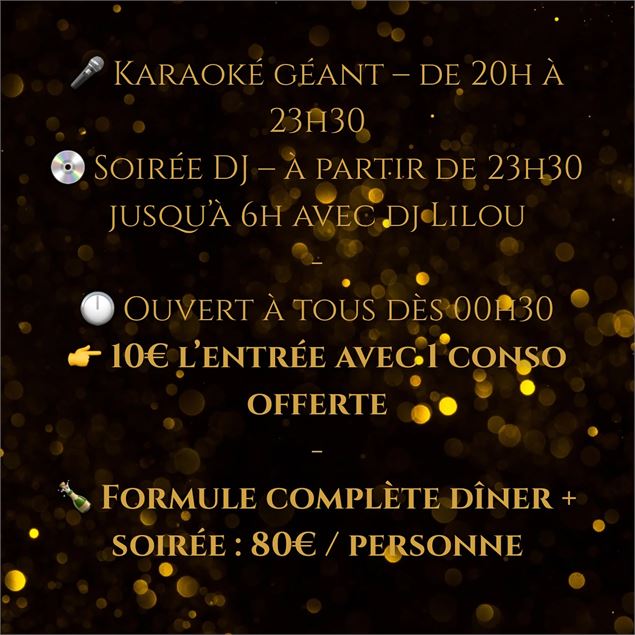 Soirée de la Saint Sylvestre au NM_Belley - NM