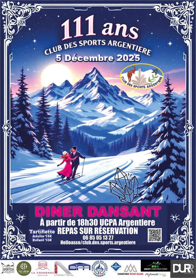 111 ans du Club des Sports d'Argentière