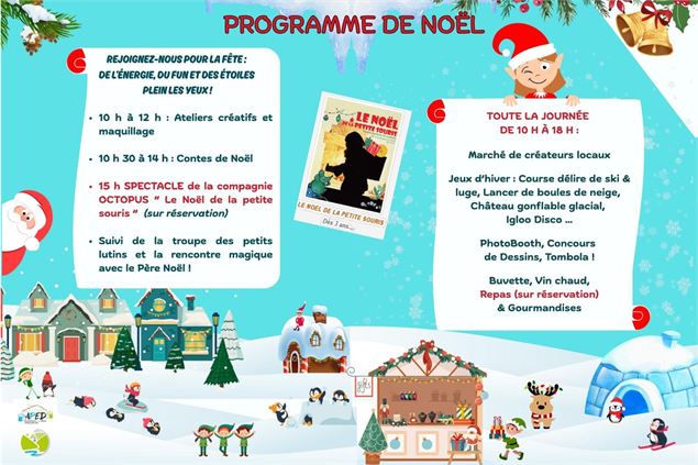 Programme Fête de Noël - APED