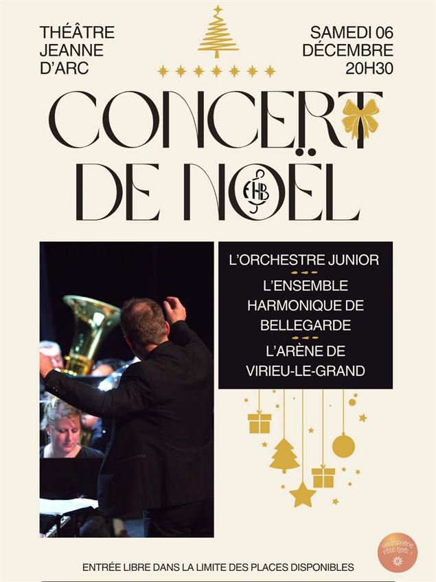 Concert de Noël l'EHB - Image par Anja Steuerliese de Pixabay