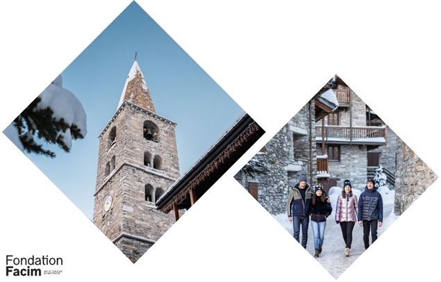 Photo portrait -Il était une fois Val d'Isère - M. Colliot-Thélène - Fondation Facim