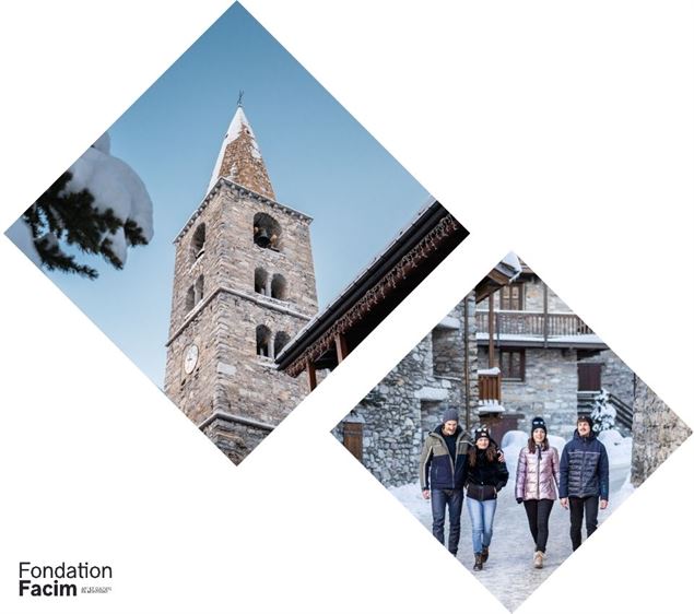 Photo paysage -Il était une fois Val d'Isère - M. Colliot-Thélène - Fondation Facim