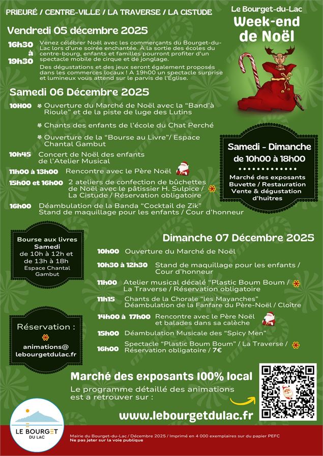 Programme - Mairie le bourget du lac