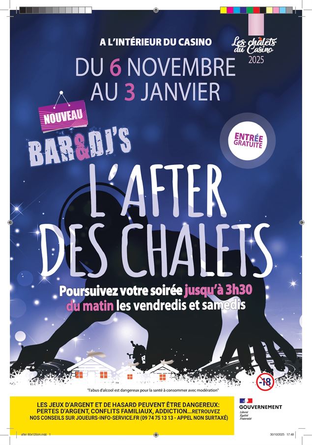 L'AFTER DES CHALETS - CASINO 
