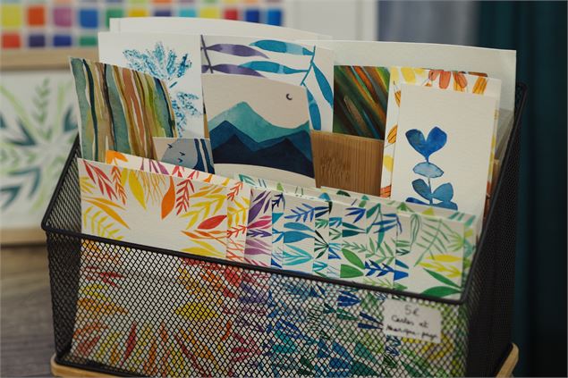 Marché de Noël Artisanal - Aquarelle - Zoé Massot