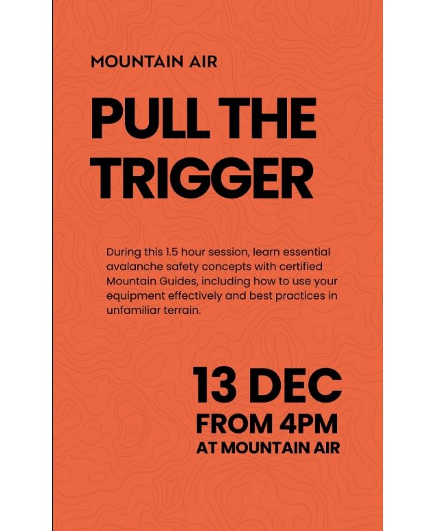 Pull The Trigger // Mammut Safety Workshop_Val de Bagnes - Mountain Air